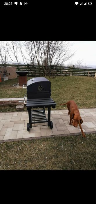 Vand gratar cu grill din fonta, nou, sigilat