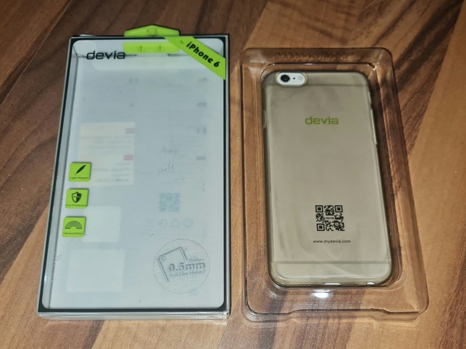 Husa silicon originala Devia Silicone Case Apple iPhone 6 6s