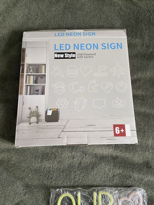 Led Neon mesaj, nou