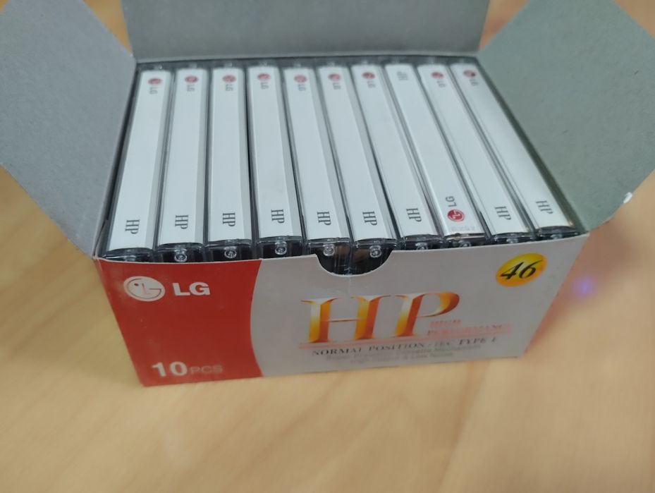 Аудио касеты LG новые