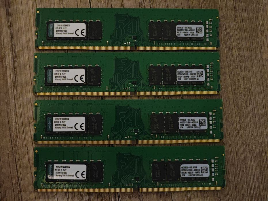 32gb ddr4 (2x16) 2133, cl15
