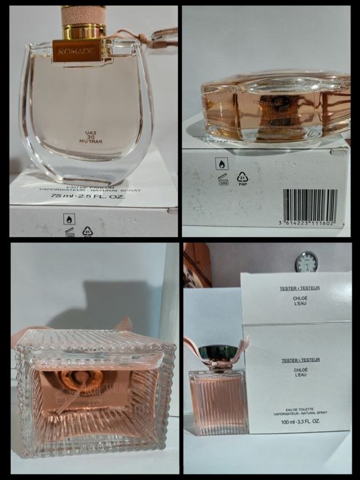 CHANEL tendre edp 100мл,CHANEL edt100мл,CHLOE leau edt100мл,