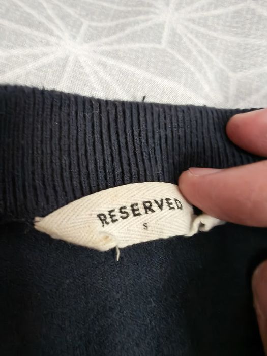 Bluză bărbați subțire, Reserved, mărimea S, stare bună, culoare albastru, gri
