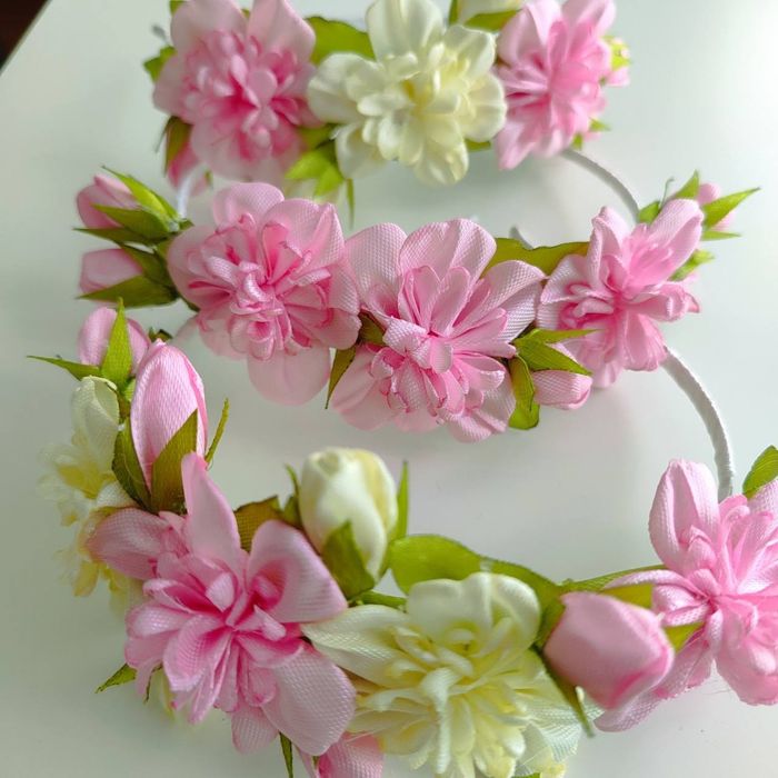 Ръчно изработени Диадема с цветя