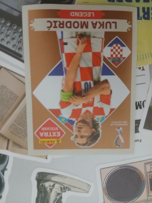Extra Sticker modric cupa mondiala