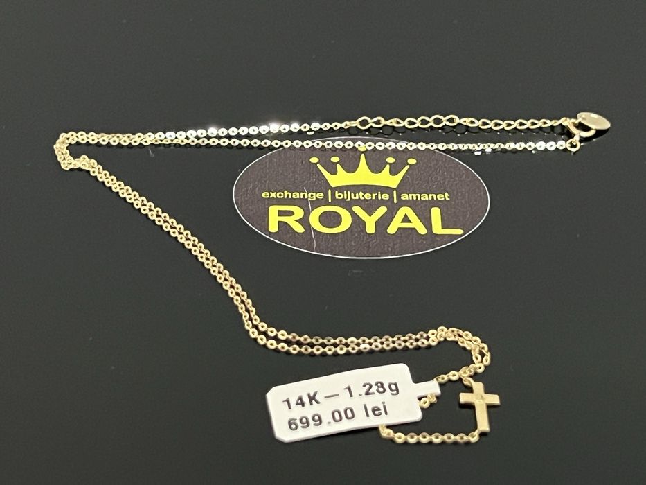 Bijuteria Royal CB : Lant aur 14k 1,23 grame