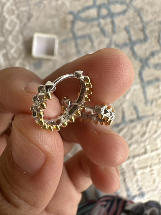 Алтын жалатылған күміс шипы кәзір трендтте