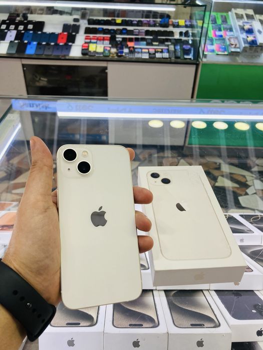 iPhone 13  128 gb white yengide 4 sikl