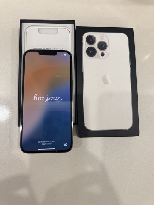 Iphone 13 pro белый (Silver) идеальное состояние