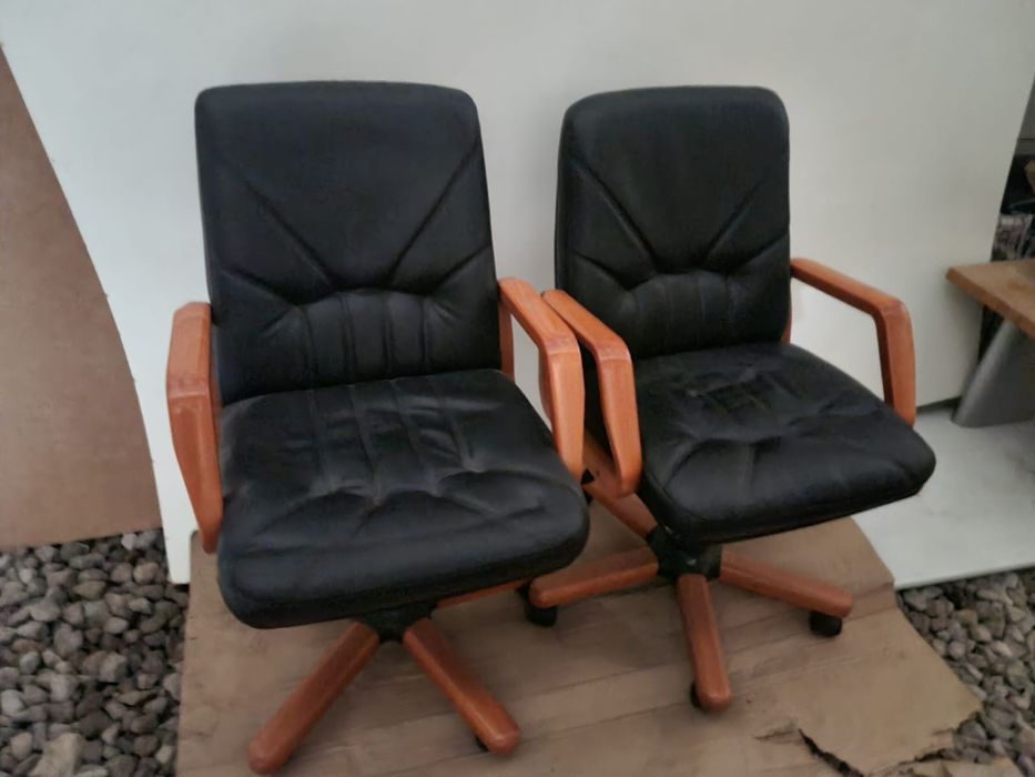 Кресло Кожаное 2шт.