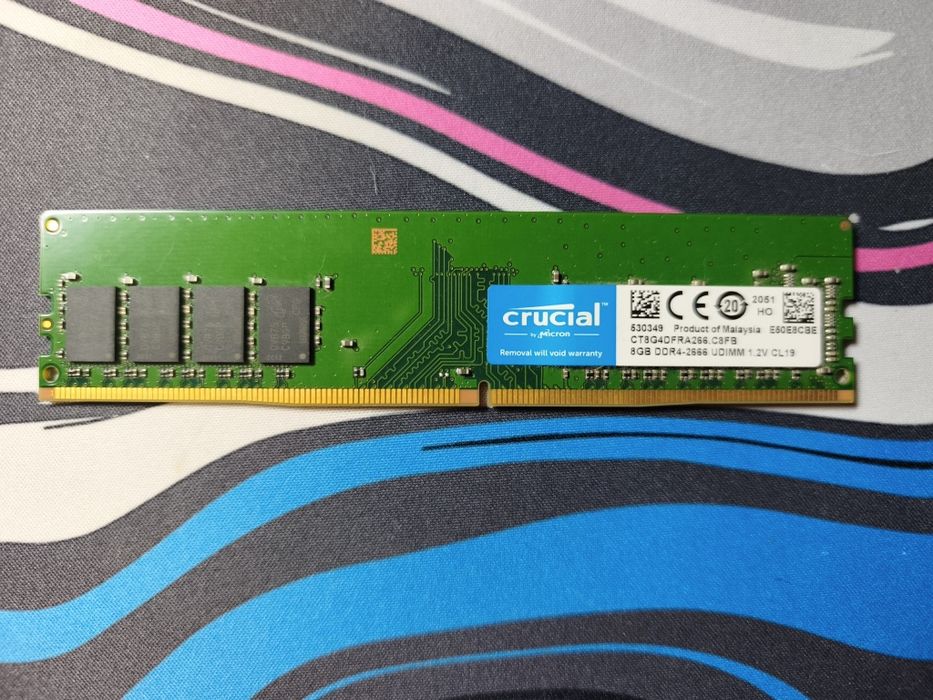 Memorie RAM 8gb Cricial