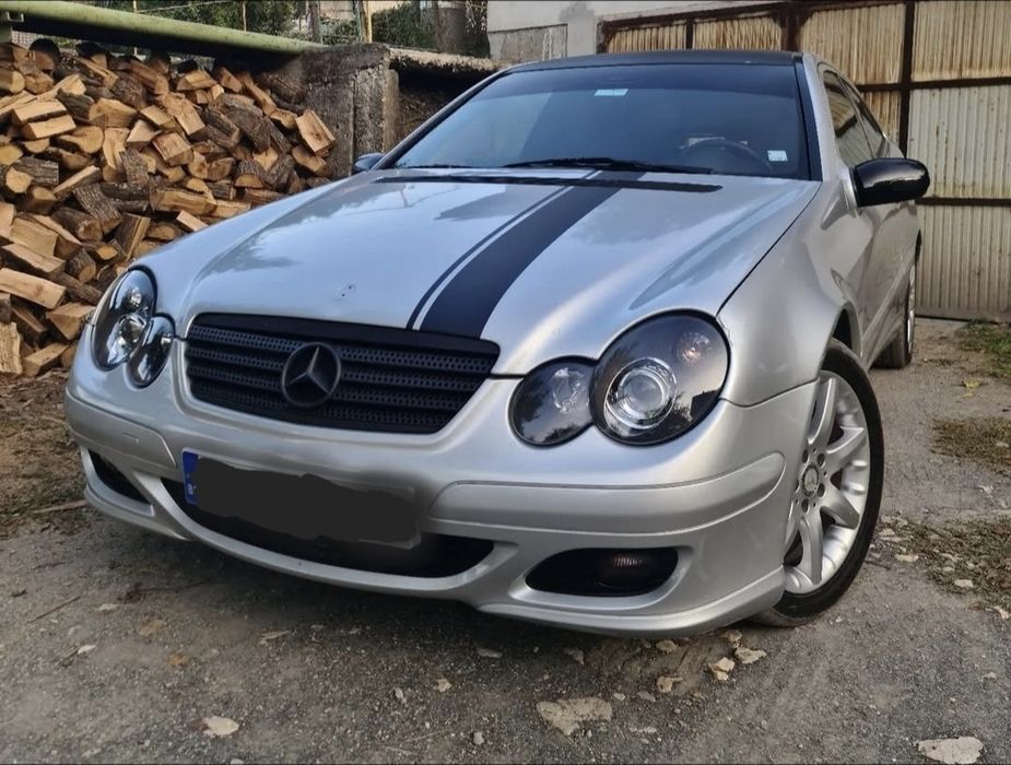 Mercedes w203 Sport Coupe броня