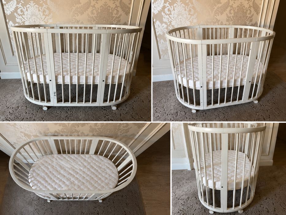Stokke Sleepi с двумя матрасами