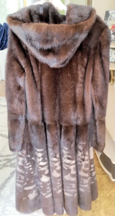 Шуба норковая б/у