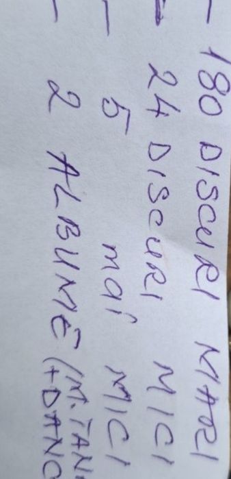 Vand discuri de vinil cu muzica clasica, usoara, populara, simfonică