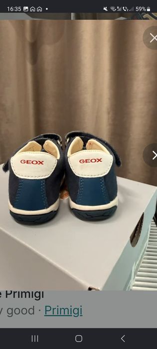 Sandale Geox noi nr 19 pentru bebe