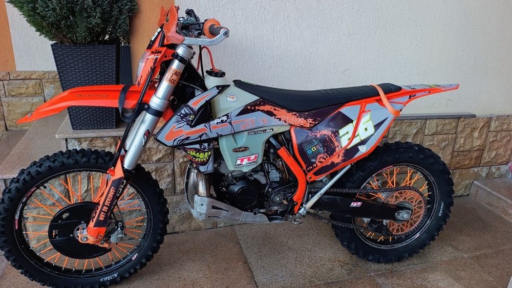 KTM 300 exc ,2017  full protecții !