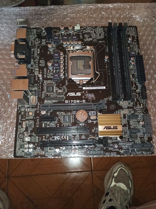 Дънна платка ASUS Q170M-C, socket 1151, поколение 6 и 7 BULK