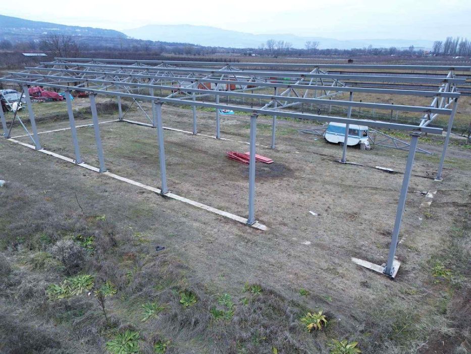 Метално хале 420 кв + 8 дка парцел