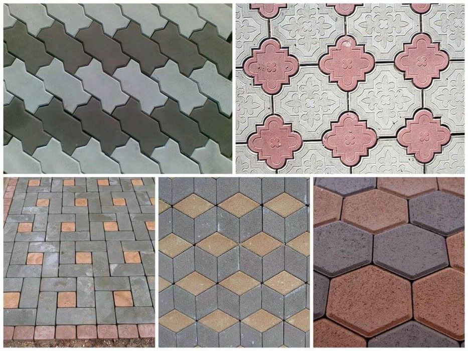 Названия тротуарной плитки фото Названия тротуарной плитки фото