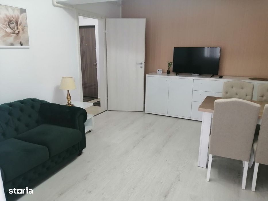 Apartament 2 camere, bloc nou, Semicentral, mobilat, parcare -15iunie