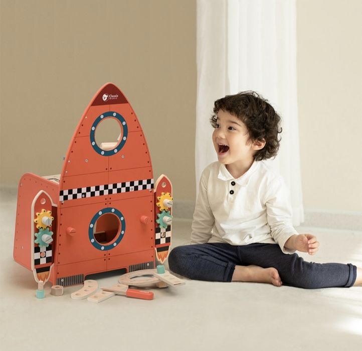 Banc de lucru Mappy Rocket, din lemn ( NOU )