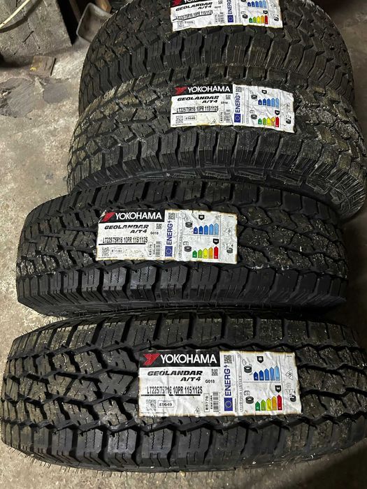 Vand anvelope Yokohama Geolandar G018 A/T 225/75r16 (Nu sunt noi)