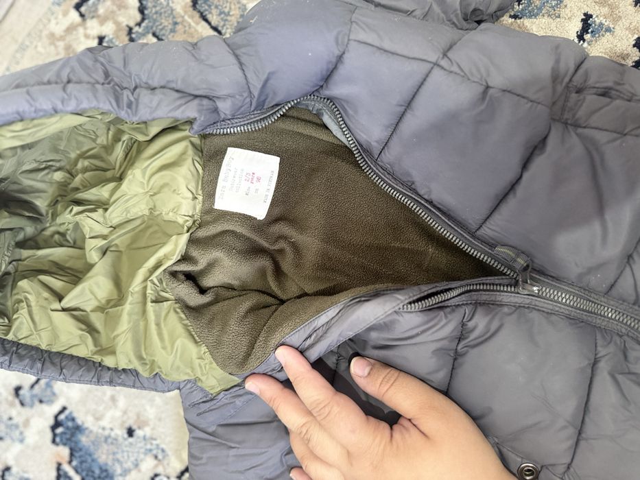 Куртка комбинезон и плюшевая куртка