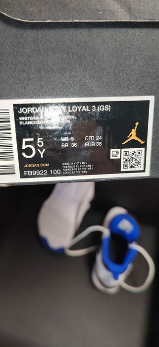 Nike Jordan Stay Loyal 3 GS, номер 38