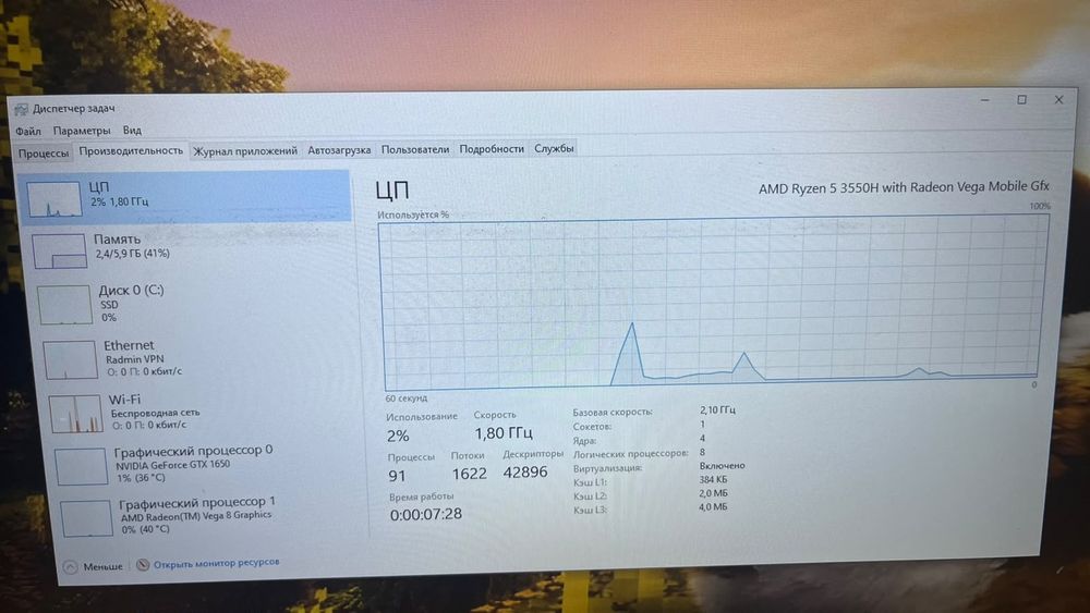 Продам ноутбук Acer Nitro 5