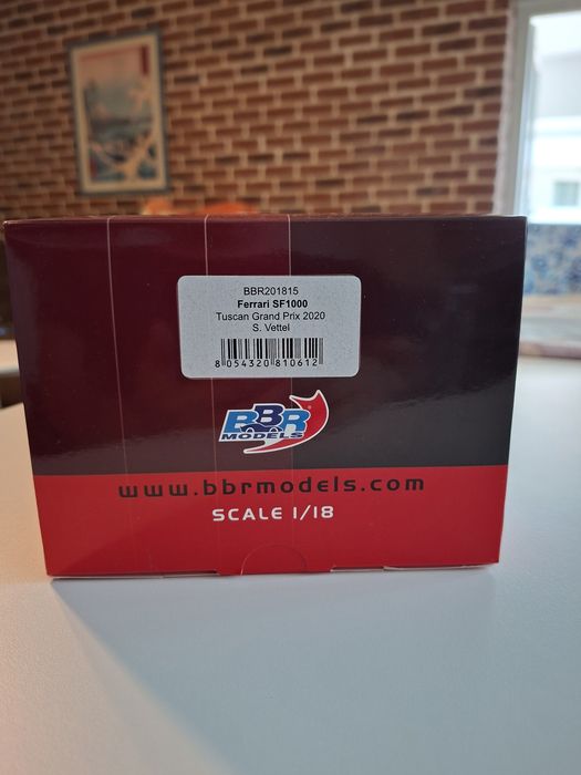 Macheta F1 Ferrari produsa de BBR Models la scara 1/18