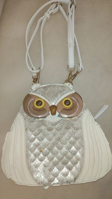 Дамска чанта във форма на бухал