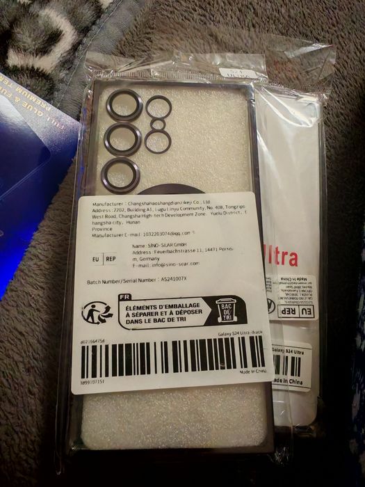 Husa și folie protecție Samsung s24 ultra