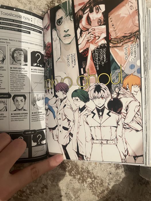 Токийский гуль манга