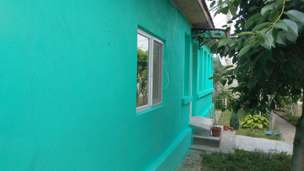 Schimb /Teren intravilan Ghercești+casă la țară cu livada icoana Olt