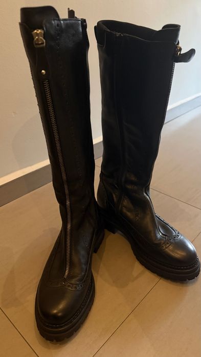 Дамски кожени Ботуши Rage Age