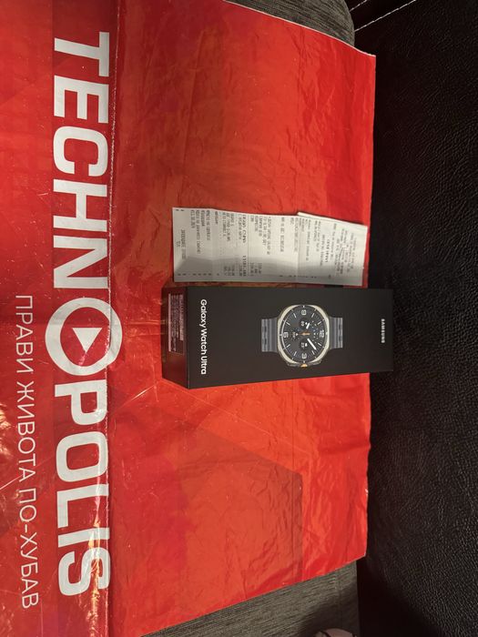НОВ 47mm Samsung watch 8 Ultra LTE Technopolis Гаранция 2027 Silver