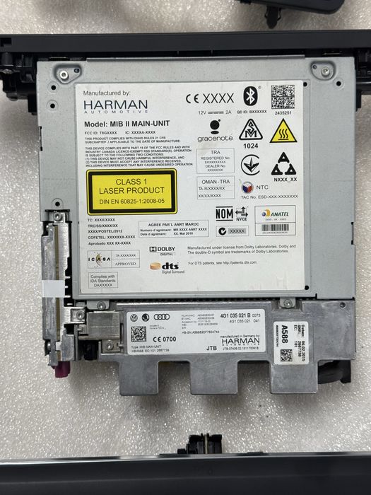 MIB 2 Audi A6 A7 C7 навигация с CarPlay / Android auto