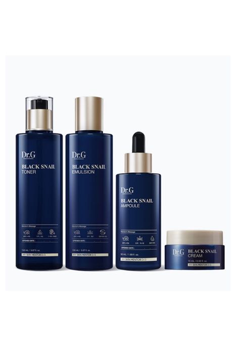 Базовый набор средств по уходу за кожей Dr. G Black Snail Prestige, 4