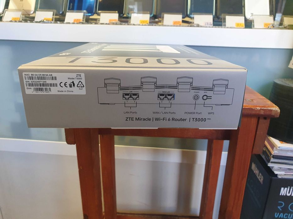 Wi-fi Рутер ZTE T3000