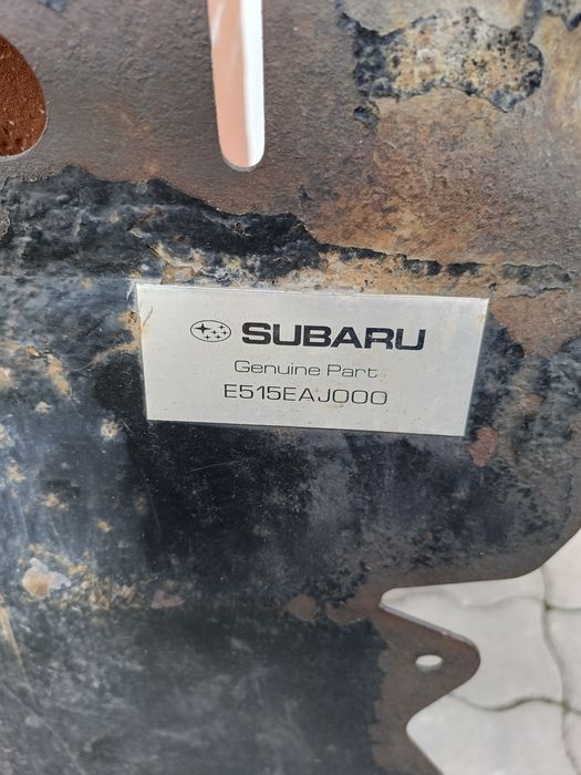 Защита двигателя субару