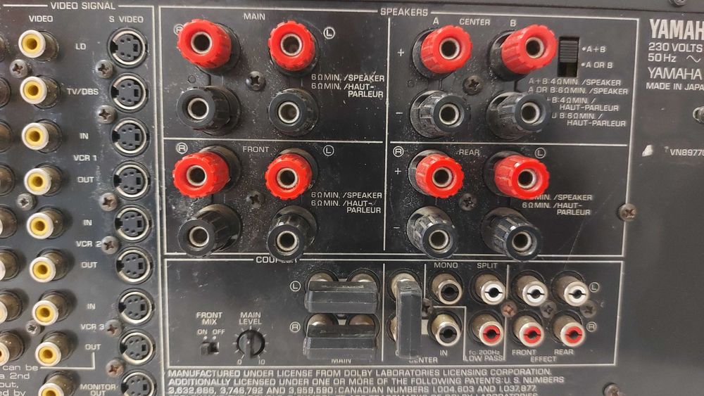 Amplificator Yamaha DSP A2070 (zis si monstru) 21 kg