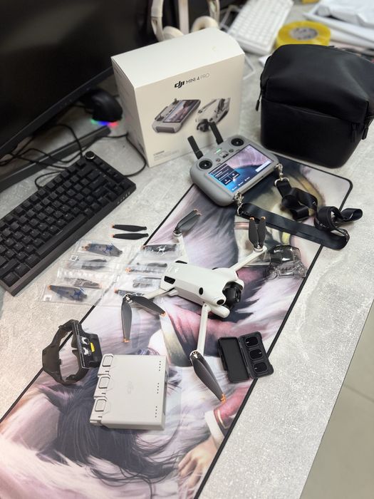 Дрон Dji Mini 4 pro full combo 45min