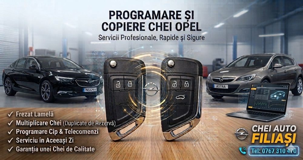 Programare  si copiere chei  Opel