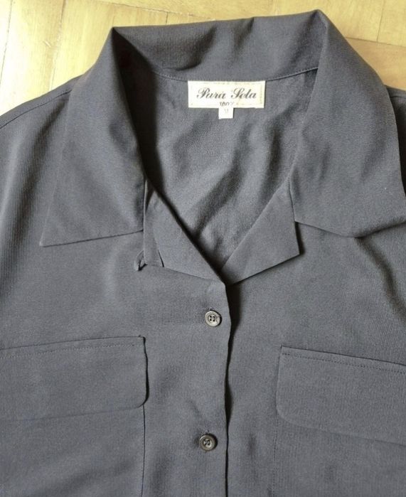 Cămașă Pura Seta 100% Mătase pura, Unisex oversized, Mărimea M