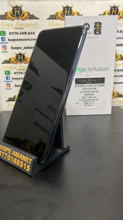 Hope Amanet P3 Motorola Edge 70 Fusion Fifa Edition NOU !!! 256GB / 8GB RAM