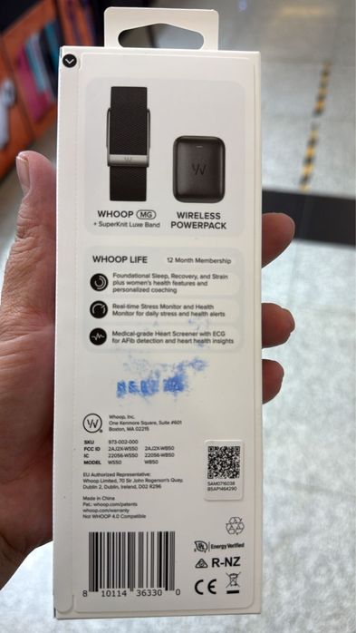 Whoop life mg 5 + 12 мес подпиской