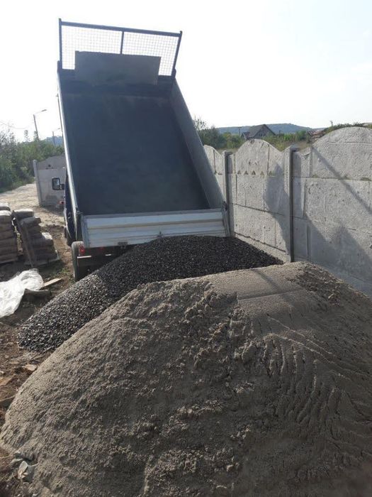 Nisip 01-03 mărgăritar 8-15-32 pământ gazon, Piatră concasata moloz