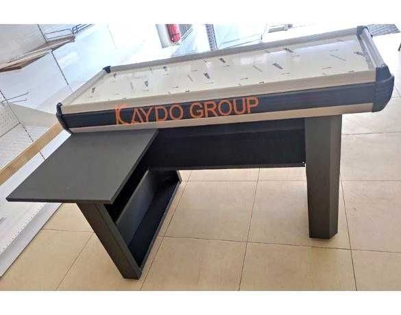 Касови модули / Каса за магазин 1,30м.RAL-7016 тъмно сив