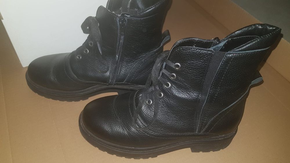 Дамски боти естествена кожа